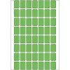 HERMA 2345 įvairios paskirties etiketės 12x18 mm žalios matinio popieriaus rankiniam įrašymui