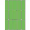 Įvairios paskirties etiketės HERMA 20x50 mm žalios matinio popieriaus rankiniam rašymui 480 vnt.