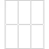 Įvairios paskirties lipdukai HERMA 10616 34x67 mm balti, nuimami, matiniai