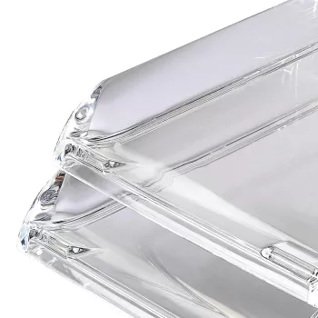 Rexel Nimbus skaidrus akrilinis dokumentų dėklas laiškams, 270 x 320 x 60 mm