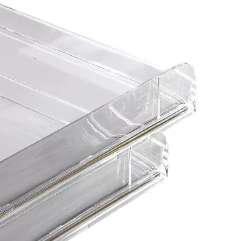 Rexel Nimbus skaidrus akrilinis dokumentų dėklas laiškams, 270 x 320 x 60 mm