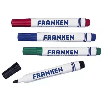 Marker Franken Z1903 4 vnt. Juoda Mėlyna Raudona