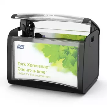 Servetėlių dozatorius Tork 272611 Juodas