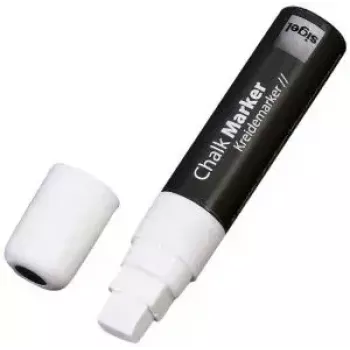 Kreidinis markeris Sigel GL171 baltas