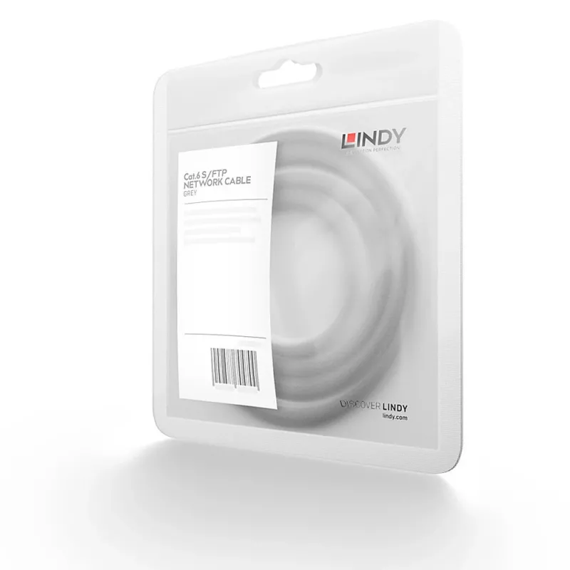 Lindy 1m CROMO Cat.6 S/FTP kabelis, 1 m, Cat6, S/FTP (S-STP), RJ-45, RJ-45, Antracitas