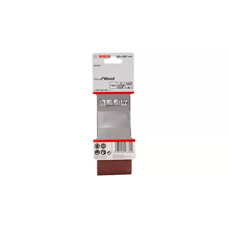 Šlifavimo juostos Bosch X440 Best for Wood and Paint 10 vnt.