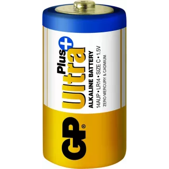 Vienkartinė baterija GP Batteries Ultra Plus Alkaline C (2 vnt.)