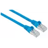 Intellinet tinklo jungiamasis laidas, Cat6A, 15 m, mėlynas, varis, S/FTP, LSOH / LSZH, PVC, RJ45, paauksuoti kontaktai, be užkablių, su gaubtuku, garantija visam laikui