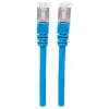 Intellinet tinklo jungiamasis laidas, Cat6A, 15 m, mėlynas, varis, S/FTP, LSOH / LSZH, PVC, RJ45, paauksuoti kontaktai, be užkablių, su gaubtuku, garantija visam laikui