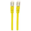 Intellinet tinklo jungiamasis laidas, Cat6A, 10 m, geltonas, varinis, S/FTP, LSOH / LSZH, PVC, RJ45, auksuoti kontaktai, su apsauga nuo užkliuvimo, su gaubtu, viso gyvenimo garantija