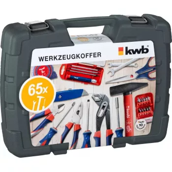 Įrankių dėklas KWB 65 PC 65 įrankių