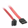 Lindy 0.2m SATA vidinis kabelis 7 kontaktų į 90° 7 kontaktų, 0.2 m, SATA III, SATA 7-pin, SATA 7-pin, Moteriškas/Moteriškas, Raudonas
