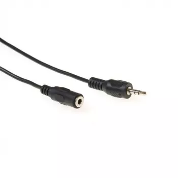 ACT 3 m garso jungiamasis kabelis 1x 3,5 mm kištukas (male) - 1x 3,5 mm stereo lizdas (female)