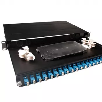 ACT Fiber panel 24 x duplex LC vienmodis OS2