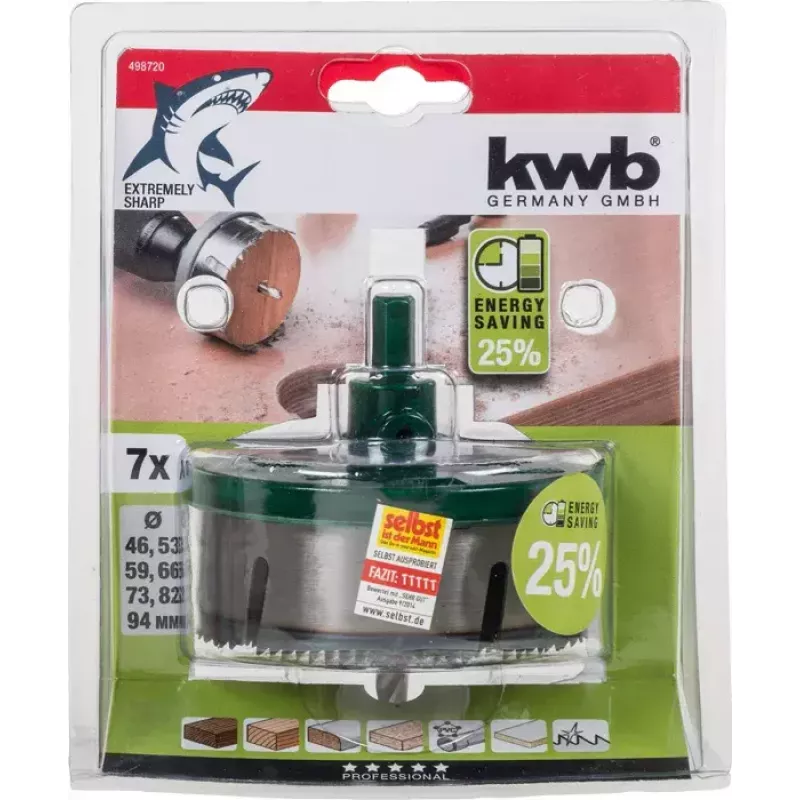 Pjūklelių rinkinys KWB 498720 7 vnt.