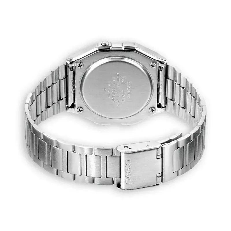 Rankinis laikrodis Unisex Casio A158WEA-1EF Elektroninis Juodas