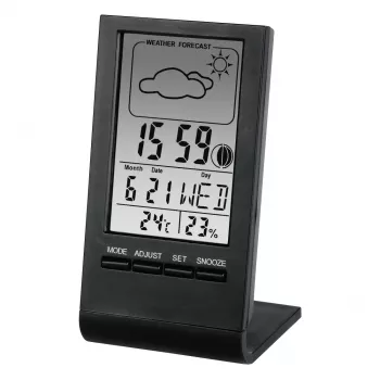 Termometras Hama TH-100 juodas, vidaus temperatūros matavimas