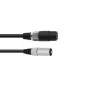 Audio kabelis Omnitronic 30225590 Speakon XLR 1m Juodas