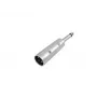 Adapteris lyties keitiklis 3-pin XLR į 6.3 mm Omnitronic 30226450