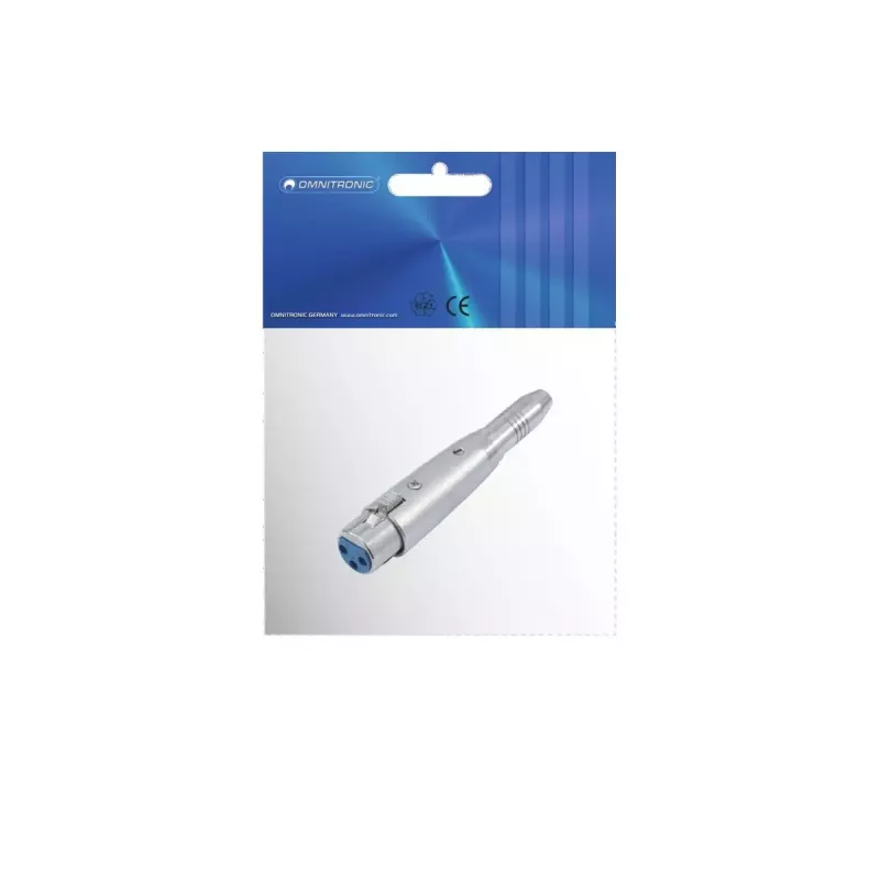 Adapteris XLR – 6,3 mm lizdo keitiklis Omnitronic 30226550