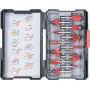 Frezių rinkinys KWB 757295, 12 vnt