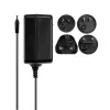 Lindy 24VDC 1,25A daugiašalis maitinimo šaltinis, 5,5/2,1 mm, universalus, vidaus, 100-240 V, 50/60 Hz, 30 W, 24 V