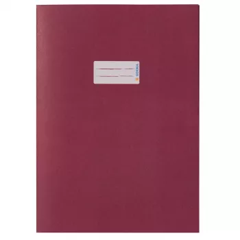 HERMA 7047 Raudonas aplankas sąsiuviniams ir knygoms, A4, 120 g/m², 100% perdirbtas popierius