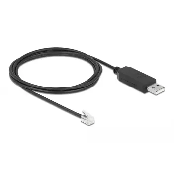 DeLOCK 66738 USB į RS-232 RJ10 adapterinis kabelis Meade Autostar teleskopams