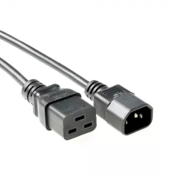 Maitinimo laidas C14 – C19 juodas 1 m ACT Powercord AK5439