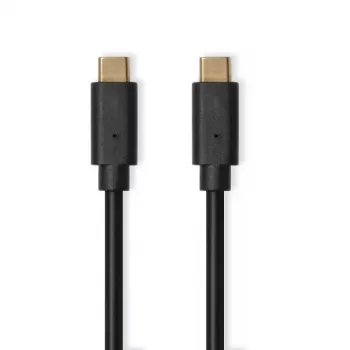 USB-C kabelis Port Designs 900074 1m USB C juodas 10 Gbit/s