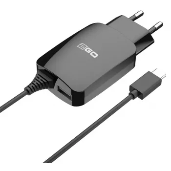 Vidinis įkroviklis 2GO 797167 Universal Black AC 5V 1.4m kabelis