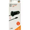Automobilinis įkroviklis 2GO 797170 Universal Black Cigar Lighter Auto 12/24V USB 1,4 m