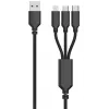 2GO 797256 Universal Black AC Indoor 5V mobiliojo įrenginio įkroviklis