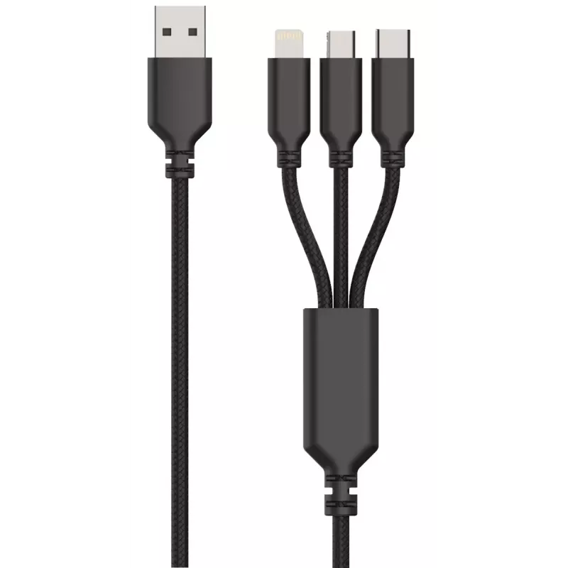 2GO 797256 Universal Black AC Indoor 5V mobiliojo įrenginio įkroviklis