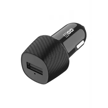 Automobilinis USB 2.0 kroviklis 2GO 797258 Universal Black Cigar Lighter 12/24V