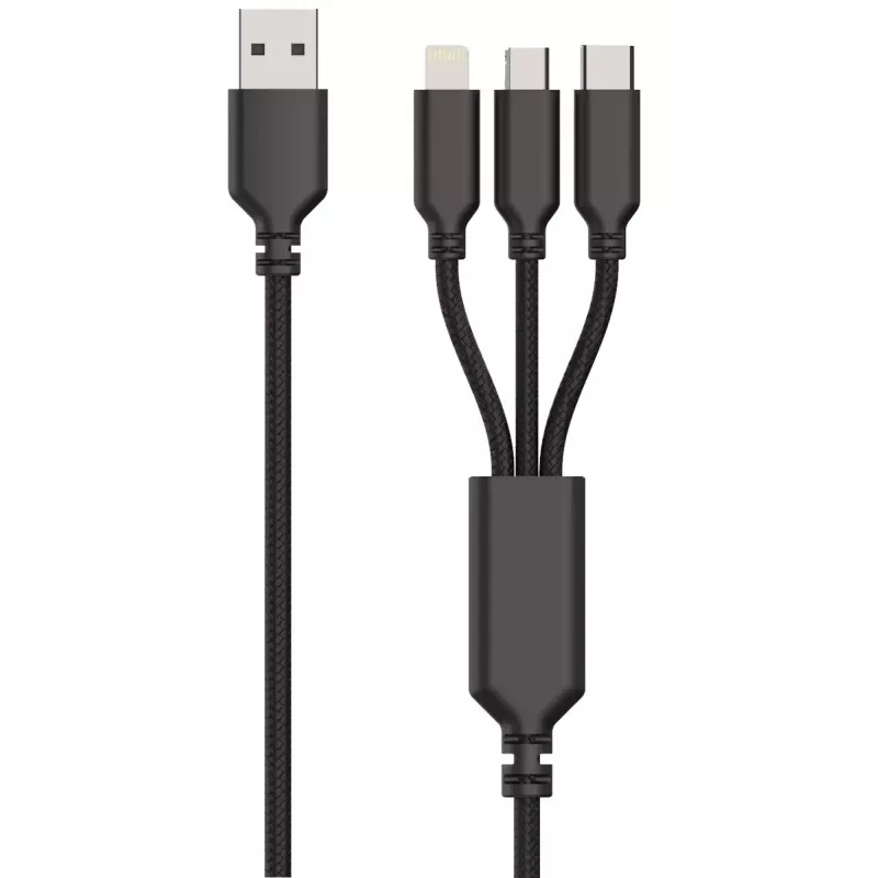 Automobilinis USB 2.0 kroviklis 2GO 797258 Universal Black Cigar Lighter 12/24V