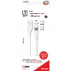 USB laidas 2GO 797317 1m USB B USB C/Micro-USB B/Lightning Baltas