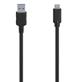 Hama 00300061 USB laidas USB 3.2 Gen 1 (3.1 Gen 1) 1,5 m USB-C USB-A juodas