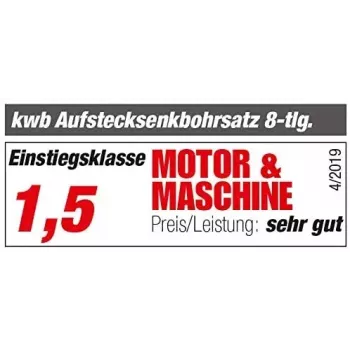 Gręžtuvas KWB 513190 grūdintas plienas 11 mm gylis 205 mm aukštis