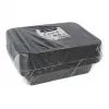Vienkartinis maisto laikymo indas Papstar 96552, polipropilenas, juodas, 227x178x45 mm
