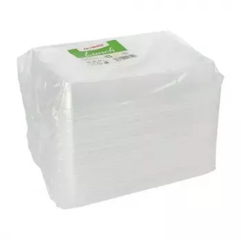 Vienkartinis maisto indas Papstar 96555 skaidrus PET 234x187x20 mm