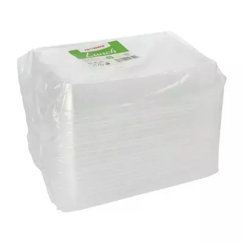 Vienkartinis maisto indas Papstar 96555 skaidrus PET 234x187x20 mm