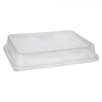 Vienkartinis maisto indas Papstar 96555 skaidrus PET 234x187x20 mm