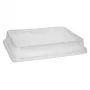 Vienkartinis maisto indas Papstar 96555 skaidrus PET 234x187x20 mm