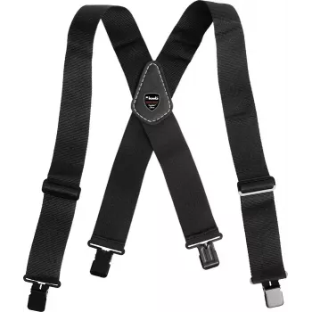 Elastiniai petnešai KWB 908110 X-back juodi 51 mm plotis 1000 mm ilgis