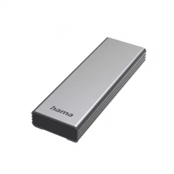 SSD dėklas Hama 00200764 pilkas M.2 10 Gbit/s USB Type-C