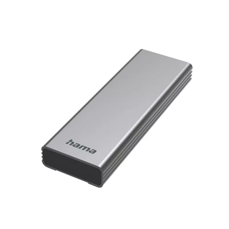 SSD dėklas Hama 00200764 pilkas M.2 10 Gbit/s USB Type-C