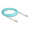 Optinis pluošto kabelis DeLOCK LC Duplex – LC Duplex OM3 10 m
