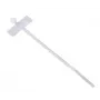 Hama 00221003 kabelio raištis su užrašomu paviršiumi, plastikinis, natūralus, 25 vnt.