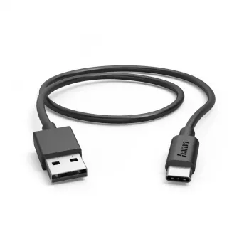 Hama 00201705 USB 2.0 laidas USB A – USB C 0,5 m juodas